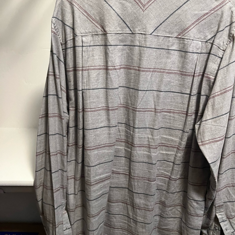 Travis Mathew Flannel Button Down Size L - image 3
